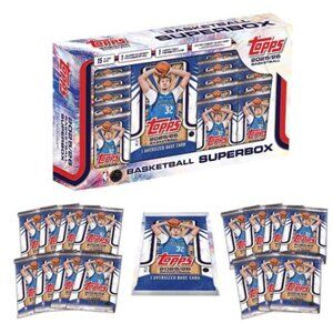 NEW Topps 2025/26 NBA Basketball Superbox - 211 Cards